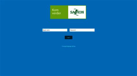 my saxion log in.